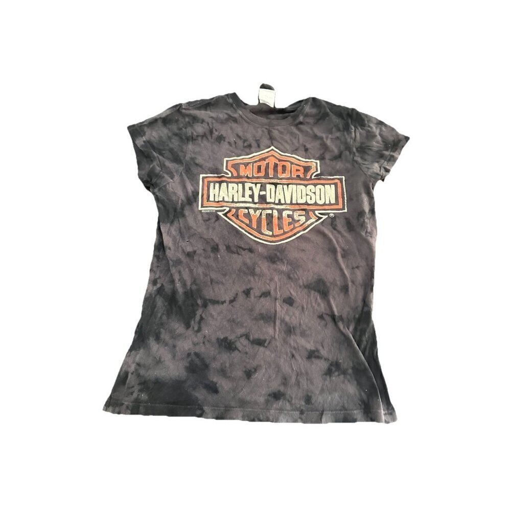 Womens Harley T-shirt Short sleeve Small Tye Dye Small